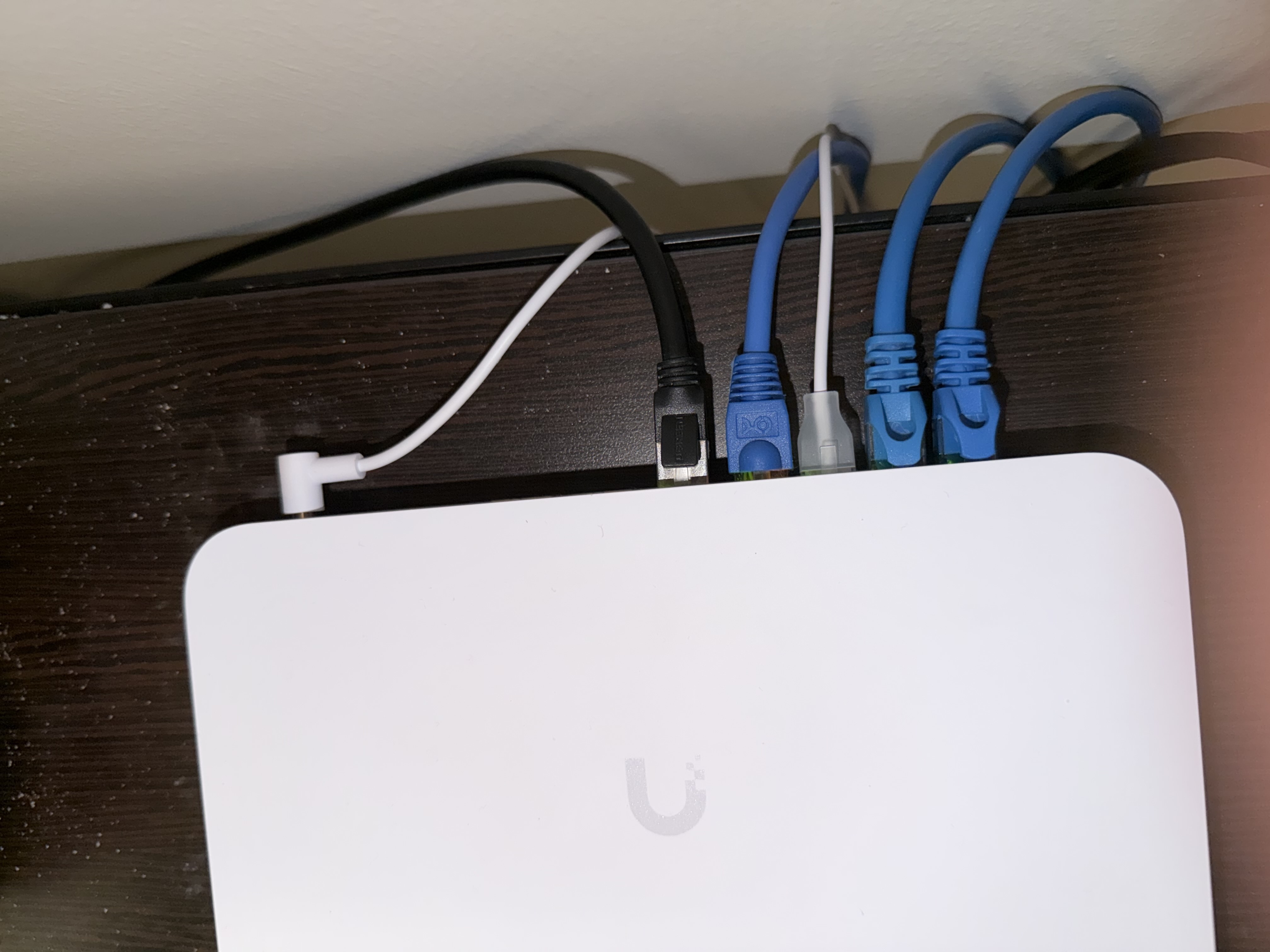 My UCG Fiber all connetcted up